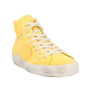 PHILIPPE MODEL sneakers in pastel yellow, size 8